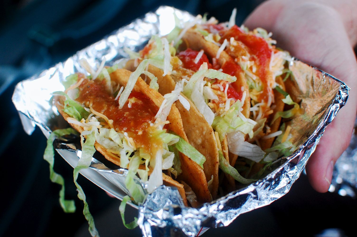 Beef tacos